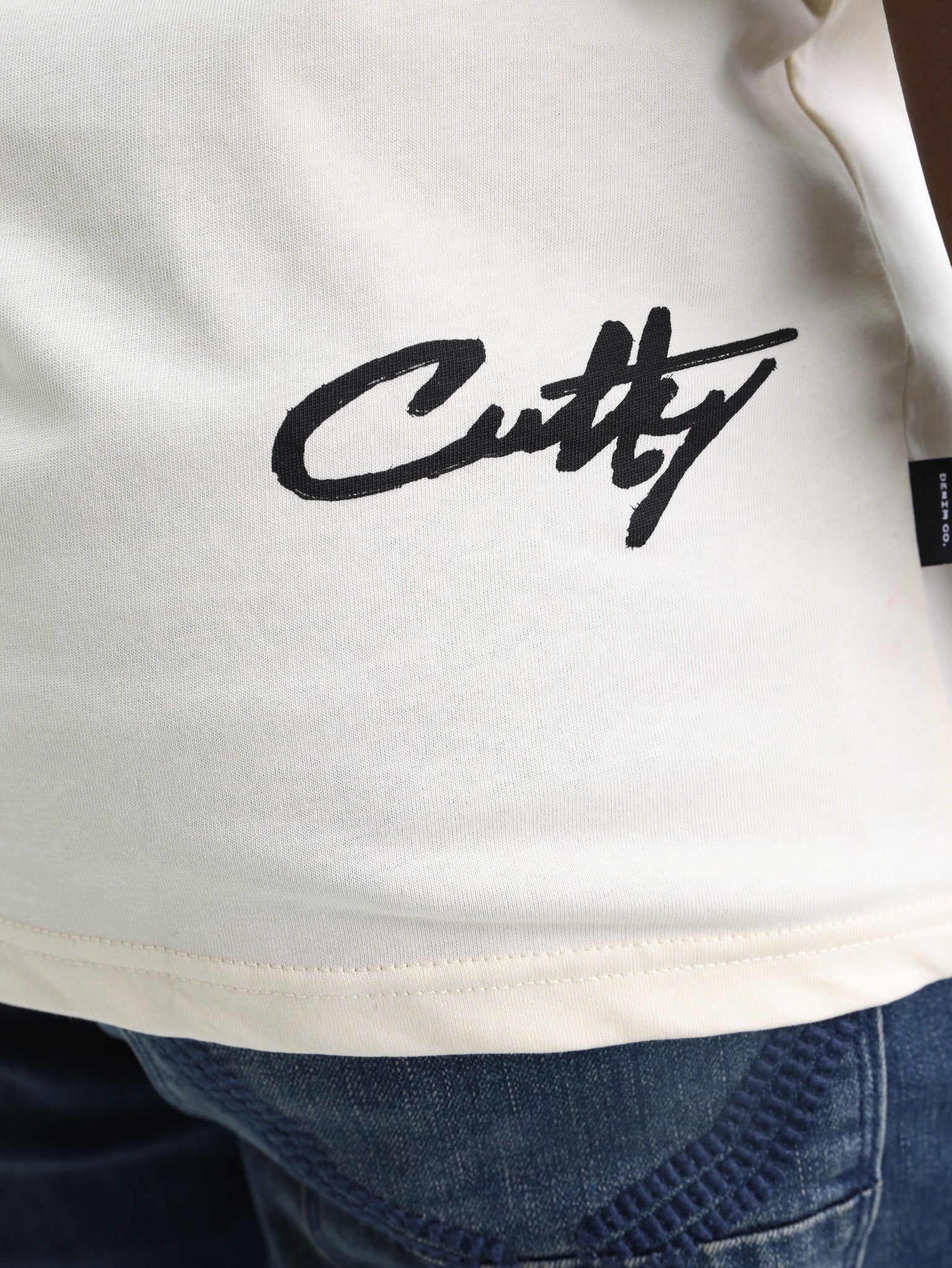 Cutty T-Shirt Tough Spirited Cream